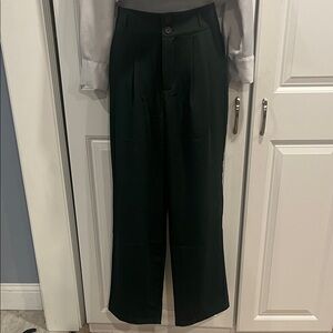 HALARA new green trouser pants